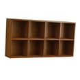 thumbnail image 2 of Floating Cubby Shelf Storage Rack Multi Compartment Wood for Succulents Cosmetics in Kitchen Office, 2 of 9