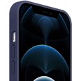 thumbnail image 3 of IBAOLEA Silicone Case Compatible with iPhone 13 Pro (6.1"), Full Body Protection Phone Case, (Silky Liquid Silicone + Soft Microfiber Lining) Slim Back Cover - Dark Blue, 3 of 4