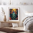 thumbnail image 6 of Diamond Art Kits for Adults - 5d Peacock Amidst Vibrant Blossoms Diamond Painting for Adults, Diamond Art for Adults Beginners, Diamond Painting Kits for Adults for Home Wall Decor, 6 of 7
