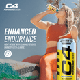 thumbnail image 4 of C4 Performance Energy Drink, Arctic Snow Cone Flavor, Zero Sugar, Carbonated, 16 oz can (12 Pack), 4 of 7