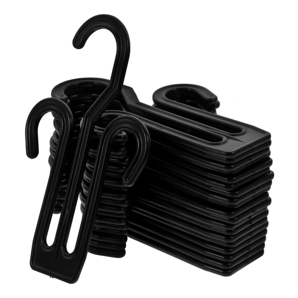 Soportes para zapatos de 20 piezas, perchas de plástico para zapatos, estantes de almacenamiento para zapatos, ganchos de exhibición de zapatos de plástico