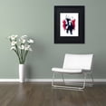 thumbnail image 3 of Trademark Fine Art 'Michonne' Canvas Art by Robert Farkas, Black Matte, Black Frame, 3 of 4