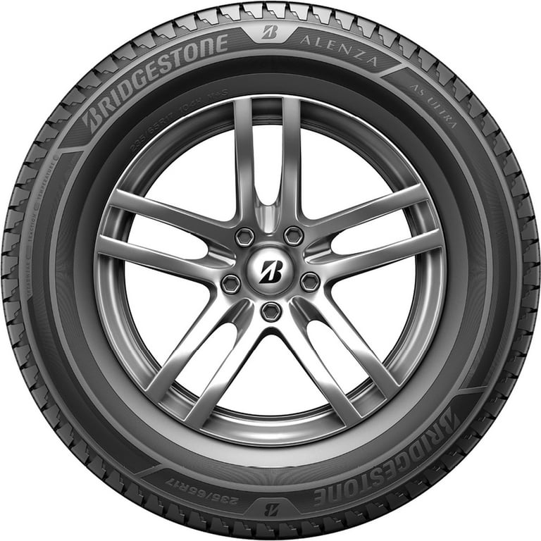 Bridgestone Alenza A/S Ultra 255/55R19 111W XL Tire Fits: 2003-06 Nissan  Sentra SE-R, 2012 Nissan Versa 1.8 SL