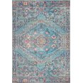 thumbnail image 2 of nuLOOM Brynlee Vintage Area Rug, 5' 3" x 7' 7", Blue, 2 of 4