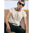 thumbnail image 2 of Surfers Paradise Lineart T-Shirt Men -Image by Shutterstock, Male x-Large, 2 of 4