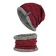 thumbnail image 1 of Nueva colección de gorros de invierno para hombre con gorro de terciopelo y gorro de poliéster para el cuello., 1 of 3