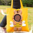 thumbnail image 5 of Sac de Transport pour Animaux de Compagnie Design Animaux Multicolore Extérieur Portable Toile Chiens Chats Sac à Main, 5 of 5