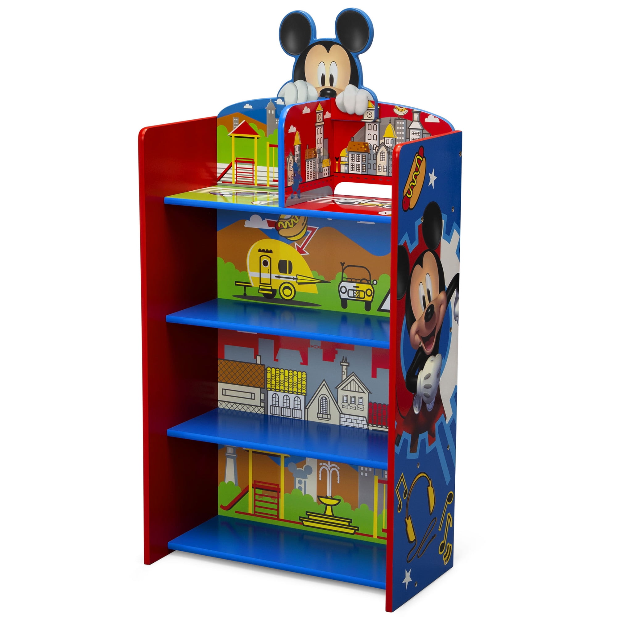 Organized Disney Bookshelves