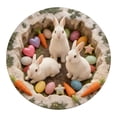 thumbnail image 2 of ERK Easter Decor Easter Bunny Carpet Soft Area Rug For Living Room Bedroom Modern Abstract Floor Mat, 2 of 6