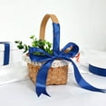thumbnail image 5 of Double Faced Satin Ribbon, Navy Blue, 1 inch x 100 Yards, 5 of 7
