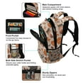thumbnail image 5 of FORMRS Unisex Backpack Elementary School Travel Bookbag with Reflective Stripes, Fall Acorns Pattern, 5 of 7