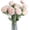 Pink, variant on 5PCS Artificial Ranunculus Flowers with Real Touch Stem Silk Ranunculus Flowers for Household Arrangement,20inch