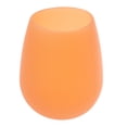 thumbnail image 4 of koolsoo Verre en Silicone Incassable Rouge pour Fête Camping BBQ Pique-Nique Orange, 4 of 6