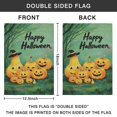thumbnail image 4 of Trick or Treat Halloween Garden Flag for Outside 12 x 18 Inch Halloween Decor Double Sided Burlap Yard Flag for Outdoor Decoration, 4 of 5