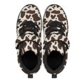 thumbnail image 2 of Pointodoor Brown Cow Shoes for Girls Kids Cute Single Buckle Sneakers Breathable Mesh Lightweight Running Tennis Walking Shoes with Hook and Loop, 2 of 7