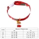 thumbnail image 2 of Collar navideño para gatos con cascabel y calabaza, hecho a mano, con colgante de árbol de Navidad, ajustable para gatos y perros. Suministros para mascotas., 2 of 3