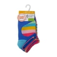 thumbnail image 2 of Wonder Nation Girls Love No Show Socks, 6 Pack, 2 of 2