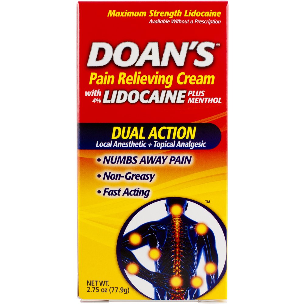 Doan's Pain Relieving Cream, 2.75 Oz