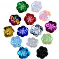 thumbnail image 4 of 100 Pcs 2Cm Sequin Flowers Flat Back Patches, Handmade Sewing Craft Decorations For Wedding Shoes Bags Garments, Material Lightweight Durable Easy To Apply, 4 of 4
