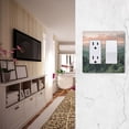 thumbnail image 5 of Yayeee Rocker Switch Wall Plate 1-Gang 4.6"x2.9" Home Decorative Outlet Cover, Mountains at Dawn, 5 of 6