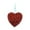 Red, variant on Small Heart Shaped Valentine Ornaments, Valentine Decorations for Tree, Valentine's Day Sparkling Pendant for Door, Funny Ornaments for Adults(1PC)