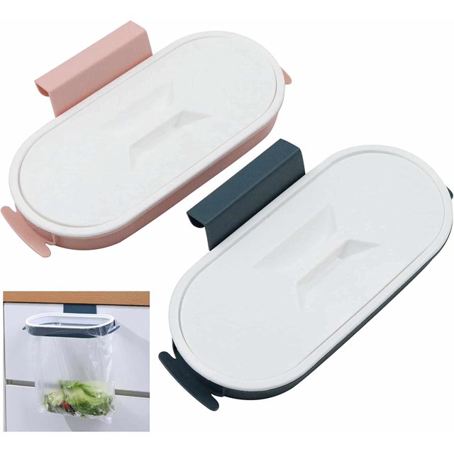 Soporte para colgar bolsas de basura SSuperp organizador de bolsas de plástico 2 piezas