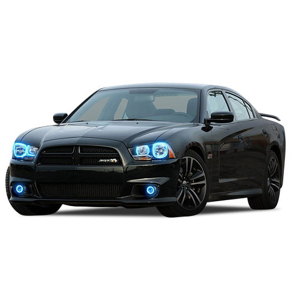 Flashtech RGB Multi Color LED Halo kit & RF for 11-14 Dodge Charger  Headlight & Fog Lights - Walmart.com