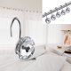 thumbnail image 5 of 12 ganchos decorativos de acrílico para cortina de ducha, juego de baño con diamantes de imitación Xemadio SNFLD1216, 5 of 9