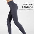 thumbnail image 4 of Women's High Waisted Yoga Leggings with Pockets,Tummy Control Non See Through Workout Athletic Running Yoga Pants, 4 of 5