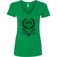 thumbnail image 3 of Inktastic Born in 1985 Limited Edition Women's V-Neck T-Shirt, 3 of 5