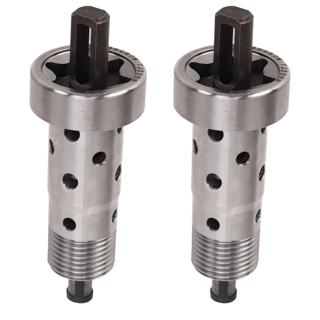 Válvula central de ajuste del árbol de levas de 2 piezas A2710500478 Reemplazo del tensor hidráulico de la cadena de distribución para Mercedes-Benz W204