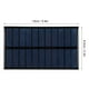 thumbnail image 2 of Panel solar portátil, 2 piezas Mini polisilicio solar DIY Panel solar Panel solar Rendimiento sólido, 2 of 8