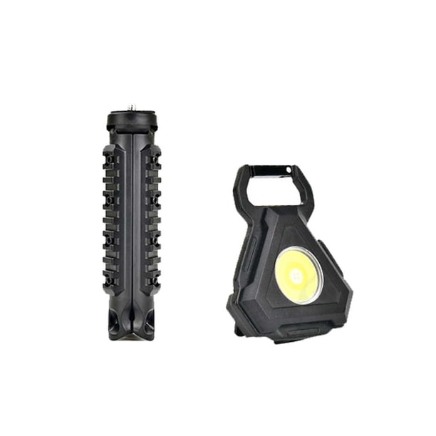 Soidarity LLavero de luz para exteriores, lámpara de llavero ajustable, llavero de aleación de aluminio, linterna, abrebotellas, equipo de iluminación Ropa Deportiva, Zapatos con soporte Soidarity OD029139-03