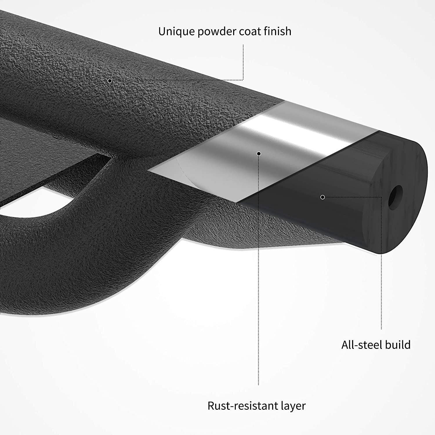 RVNI Bolt-on Drop Running Boards for 2007-2018 Chevy Silverado/GMC Sierra 1500 Crew Cab
