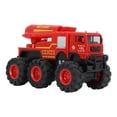 thumbnail image 2 of 1:16 Scale Diecast Fire Truck Model,Alloy Big 6 Wheel Drive Fire Engine Toy With Detailed Firefighting Tools, Perfect Gift For Children, 2 of 8