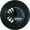 Black, variant on Hyperflite K-10 Jawz Black Dog Disc • For Dogs Over 16" • Puncture Resistant • Dual Gripping Surfaces • X-Flash Anti-Glare Technology • Competition Approved
