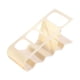 thumbnail image 3 of Soporte para control remoto con 4 compartimentos, organizador para brochas de maquillaje y TV Blanco, 3 of 9
