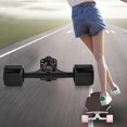 thumbnail image 1 of LYUMO 2 Pcs/Ensemble Camion de Planche à Roulettes avec Rehausseur de Roulement Accessoire Matériel, Camion de Planche à Roulettes, Camion avec Roue de Skate, 1 of 8