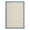 Beige, variant on FairOnly Yellow 2'x6'Modern Machine Washable Low Pile Runner Rug Framed Floral Non Slip Floor Cover for bedroom Kitchen