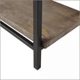 thumbnail image 6 of Desks Industrial 60W x 28D x 30H Engineered Wood & Metal Desk with Storage Shelves | Reclaimed Grey | Wood, 6 of 14