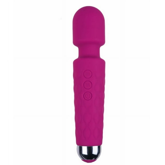 Gifts for Women-Rechargeable Personal Massager,Personal Massager Wand - Quiet & Waterproof - 20 Patterns & 8 Speeds - Men & Women - Perfect for Tension Relief, Muscle, Back, Soreness, Recovery -Pink