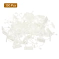 thumbnail image 3 of Unique Bargains 100pack Plant Climbing Wall Fixture Clips, Self-Adhesive Hooks (White, 16.2mm), 3 of 6