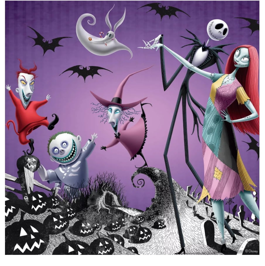 Tenyo 108 pcs Jigsaw Puzzle Art of The Nightmare Before Christmas 18.2x25.7cm 