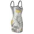thumbnail image 6 of Ladies Elegant Sling Sleeveless Sexy Dress flowers, 6 of 6