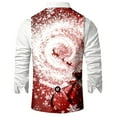 thumbnail image 5 of KKBOTIVE Christmas Suit Vest for Men - Printed Vests Festival Outerwear Jackets - Holiday Season Christmas Prom Apparel Adult Fall Winter Clothes Red-g Size: XXL, 5 of 5