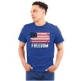 thumbnail image 4 of American Colonies Flag USA Freedom Men's Graphic T Shirt Tees Brisco Brands M, 4 of 6