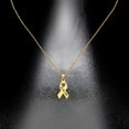 thumbnail image 6 of Breast Cancer Awareness Accessories Women's Care Day Pendant Butterflys Ribbon Elegant Necklace, 6 of 6