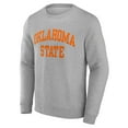 thumbnail image 2 of Men's Gray Oklahoma State Cowboys Basic Arch Sweatshirt, 2 of 3