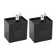 thumbnail image 1 of 2Pcs DC 12V 2 Patillas Relé Electrónico para Luz Intermitente de la Moto, 1 of 1