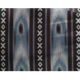 thumbnail image 4 of oneOone Georgette Viscose Fabric Stripe & Geometric Ikat Print Fabric BTY 42 Inch Wide, 4 of 4